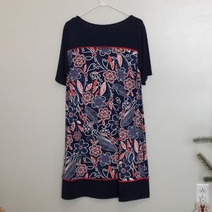 Espresso dress red white blue Size XL